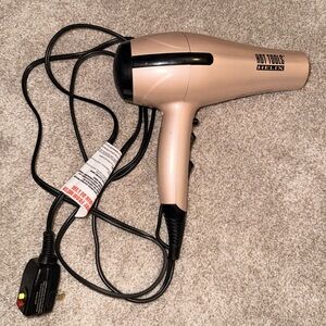 Helix Hair Dryer - Beige and Black